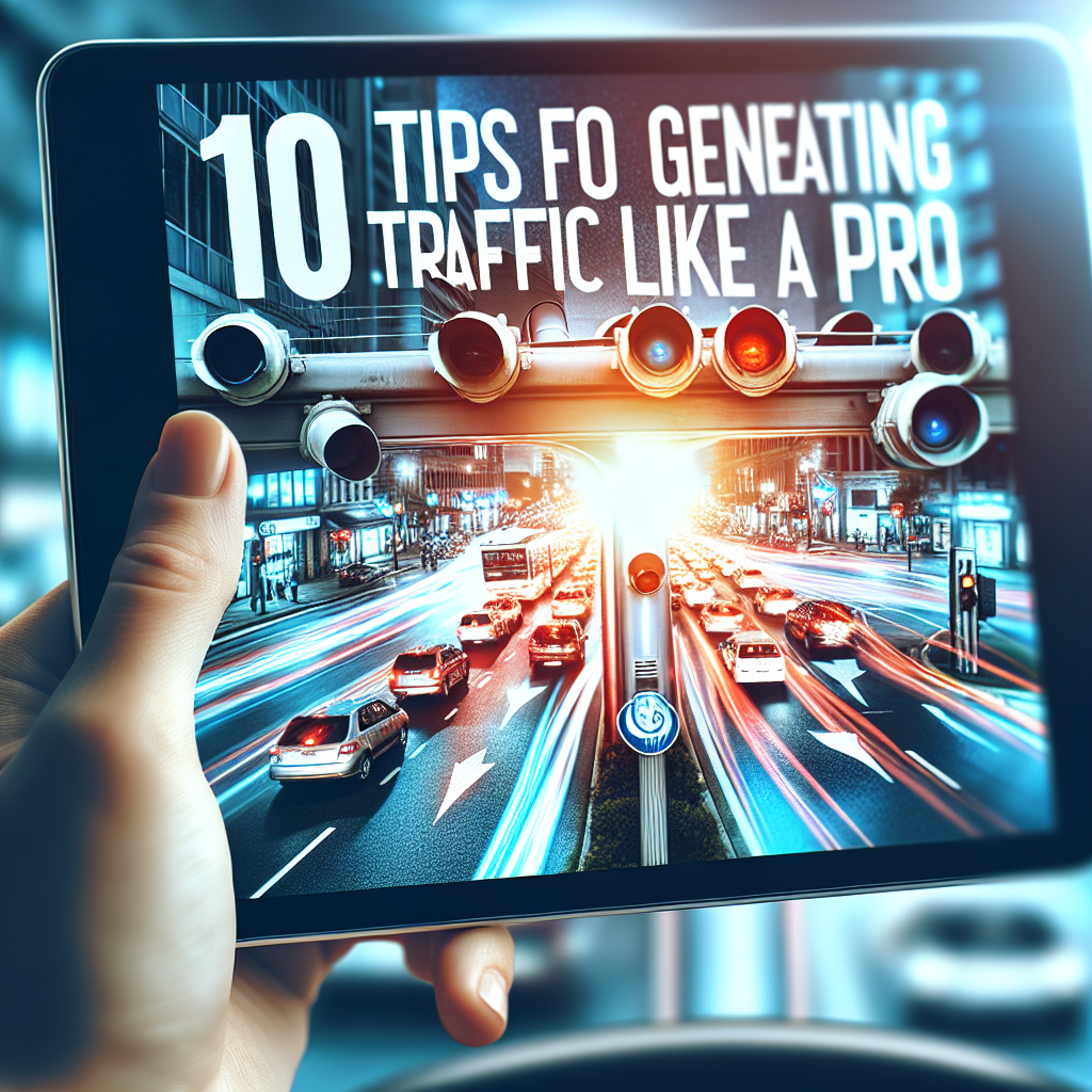 10 Tips for Generating Traffic Like a Pro