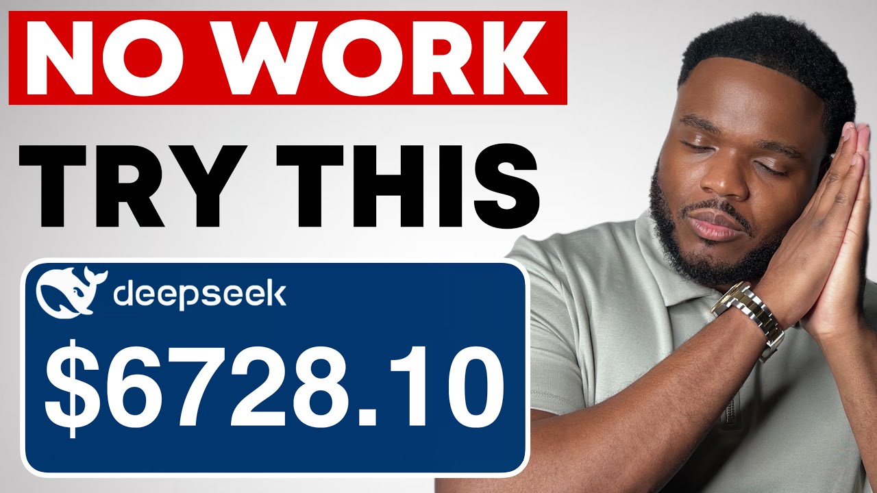 3 Lazy Ways To Earn Money Online with DEEPSEEK ($190+/Day) Beginners