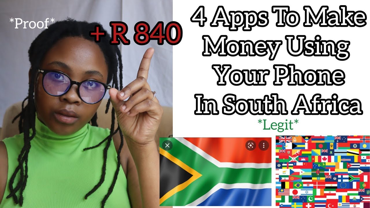 4 Apps To Make Money Using Your Phone in South Africa| Proof Included| *Legit*