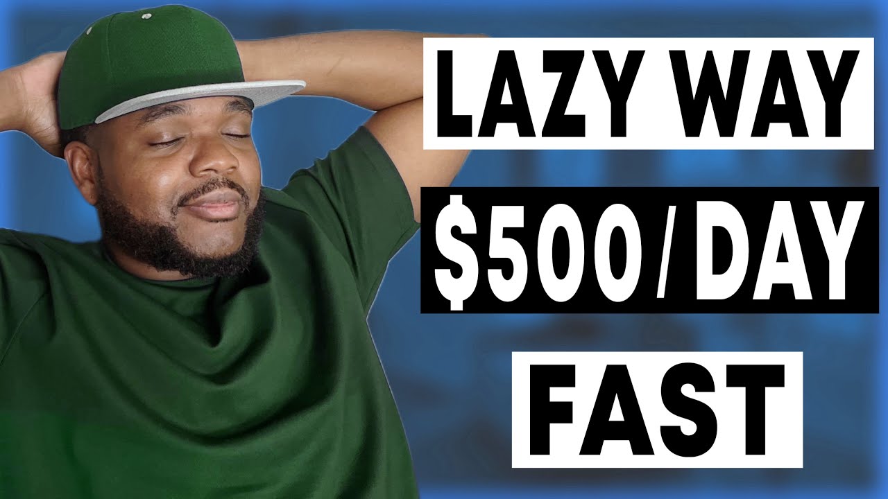 4 Lazy Ways To Earn Money Online In 2025 ($500+/Day) For Beginners