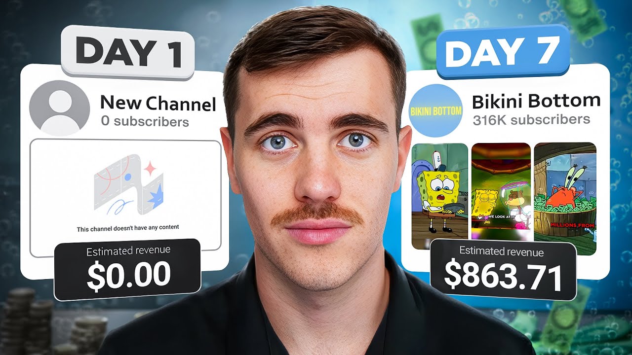 I BLEW UP a YouTube Channel in 7 Days to Prove it’s NOT Luck