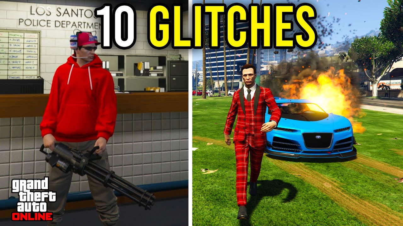 10 Working Glitches In GTA 5 Online #4