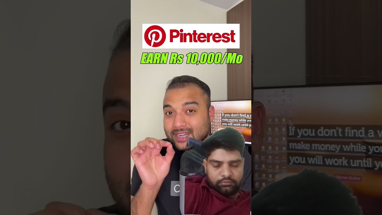 Pinterest app earning #onlineearning #earningapp #shorts